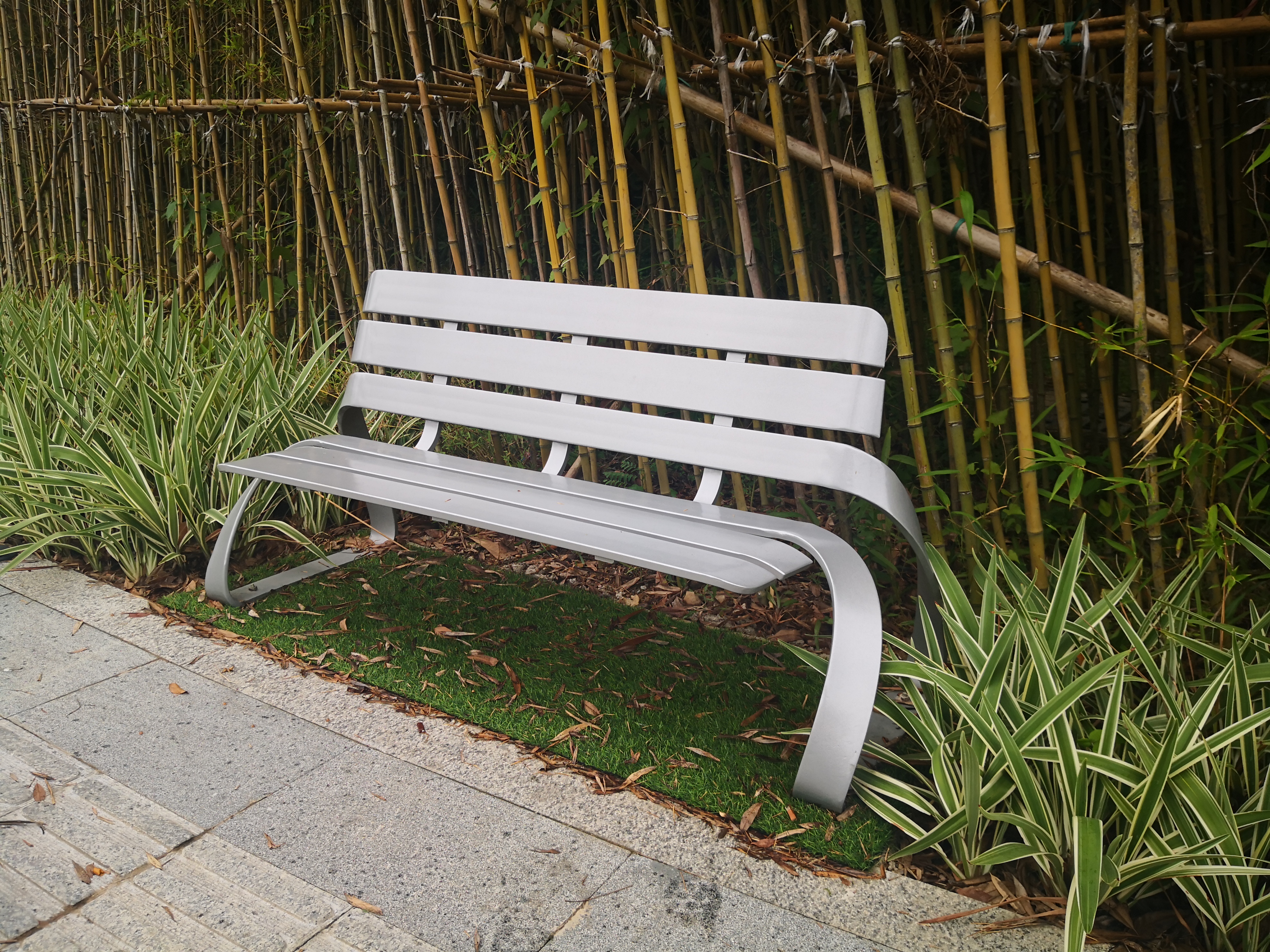 暢銷(xiāo)不銹鋼公園椅